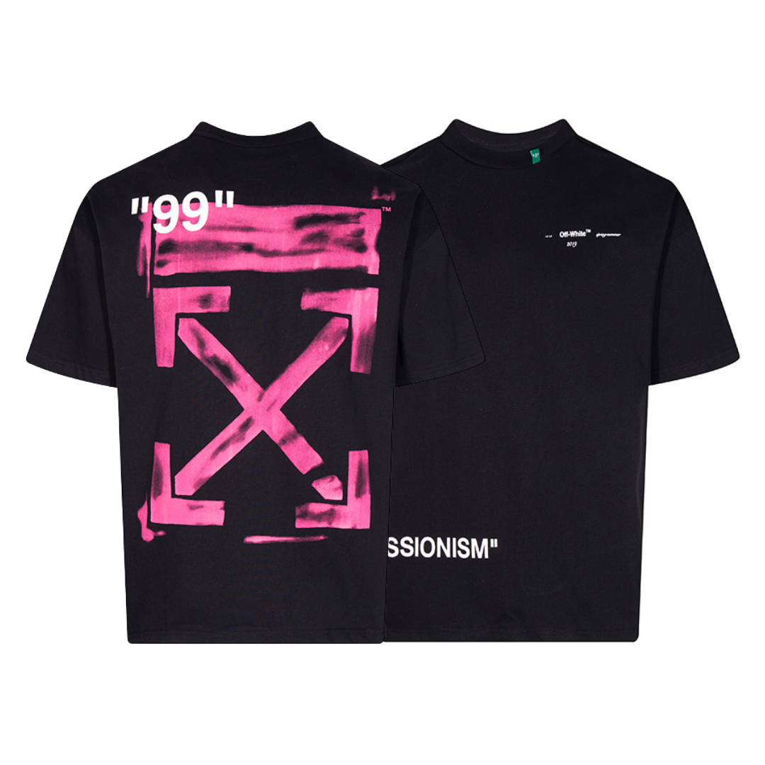 Off-White Off-W Monogram T-shirt - Blanco Rosa