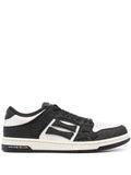 Amiri Skel Top Low Shimmer black and white