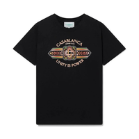 Casablanca Monogram T Shirt Blanco 3