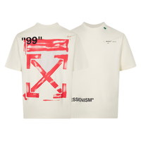 Off-White Off-W Monogram T-shirt - Blanco Rosa