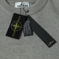 Buzo Stone Island Gris Gris