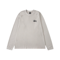 Buzo Stussy Beige Corduroy Blanco Logo Negro