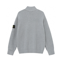 Buzo Stone Island Grises Cordon