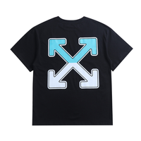 Off-White Off-W Monogram T-shirt - Blanco Blanco Arco Azul