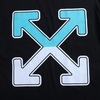 Off-White Off-W Monogram T-shirt - Blanco Blanco Arco Azul
