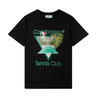 Casablanca Monogram T Shirt Naranja Verde Triangulo