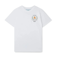 Casablanca Monogram T Shirt Blanco Alimentos