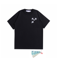 Off-White Off-W Monogram T-shirt Camo Blanco