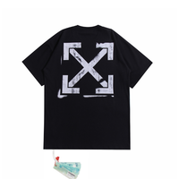 Off-White Off-W Monogram T-shirt Camo Blanco