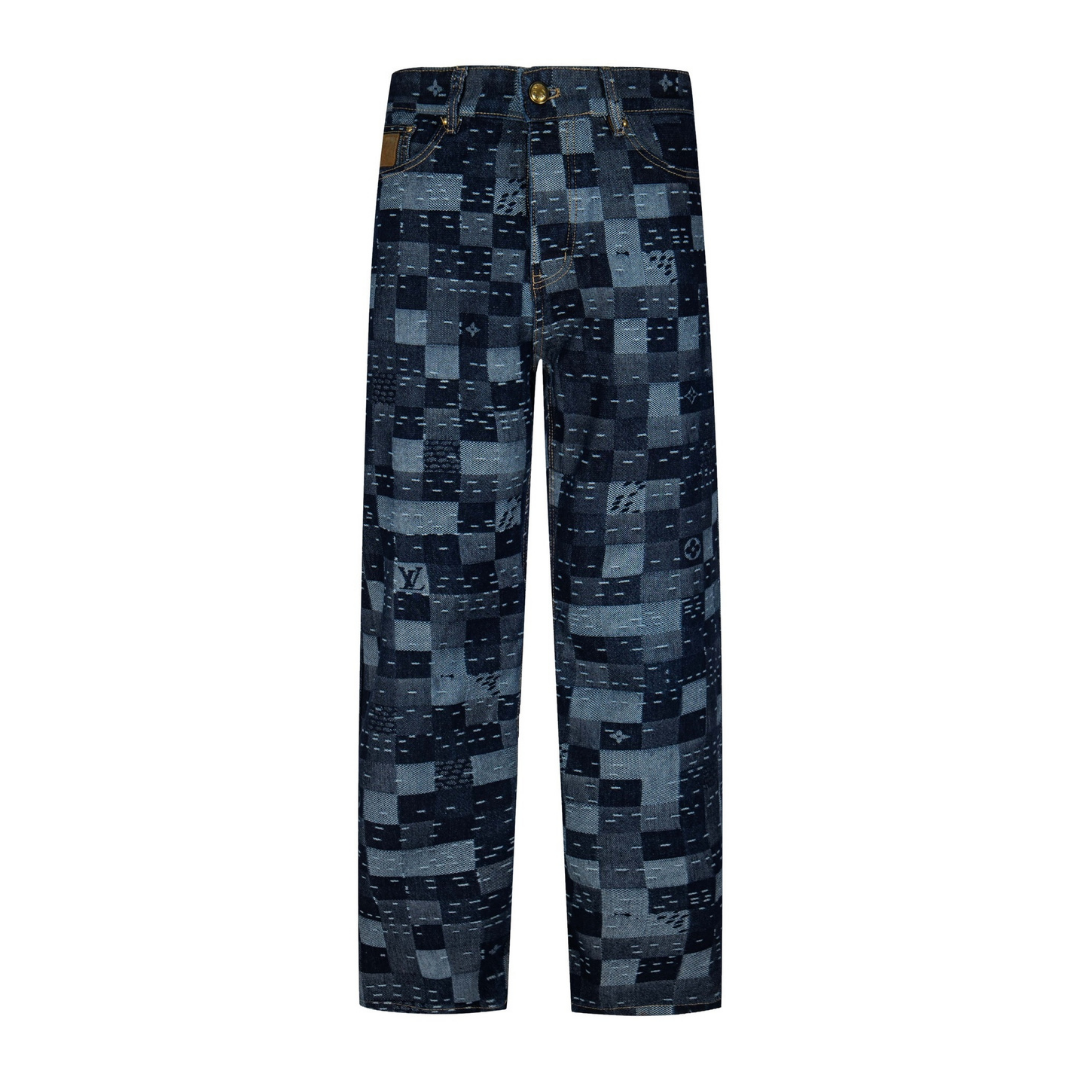 Monogram Set Negro Azul Camo