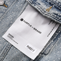Pantalon Purple Brand Lavado Claro Roturas 3