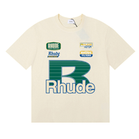 Camiseta Rh*de Blanco Rojo Camo
