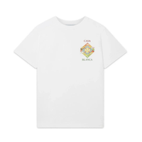 Casablanca Monogram T Shirt Blanco Sol