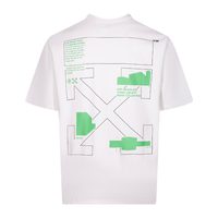 Off-White Off-W Monogram T-shirt - Negro Camo Verde