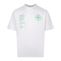 Off-White Off-W Monogram T-shirt - Negro Camo Verde