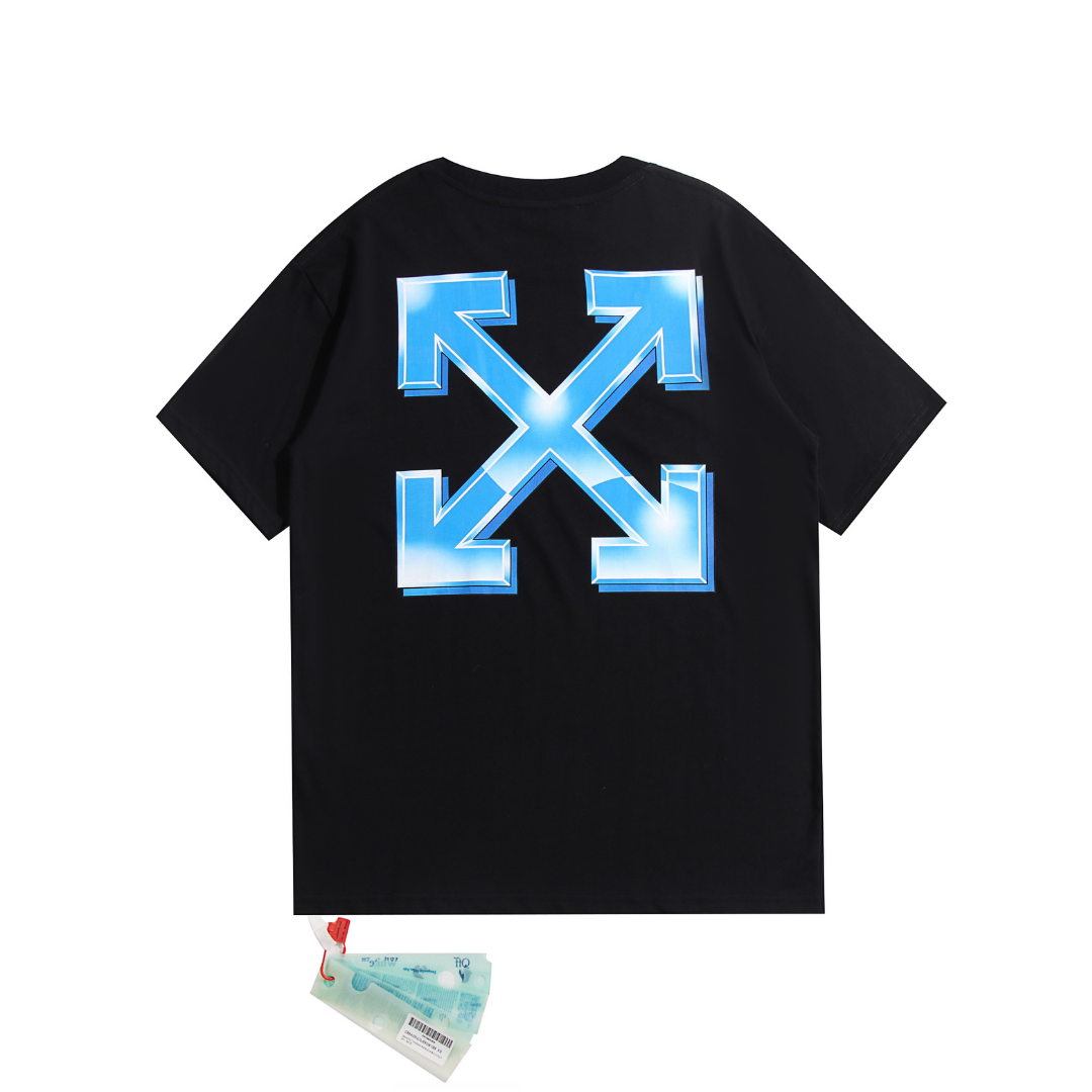 Off-White Off-W Monogram T-shirt - Blanco Blanco Arrows