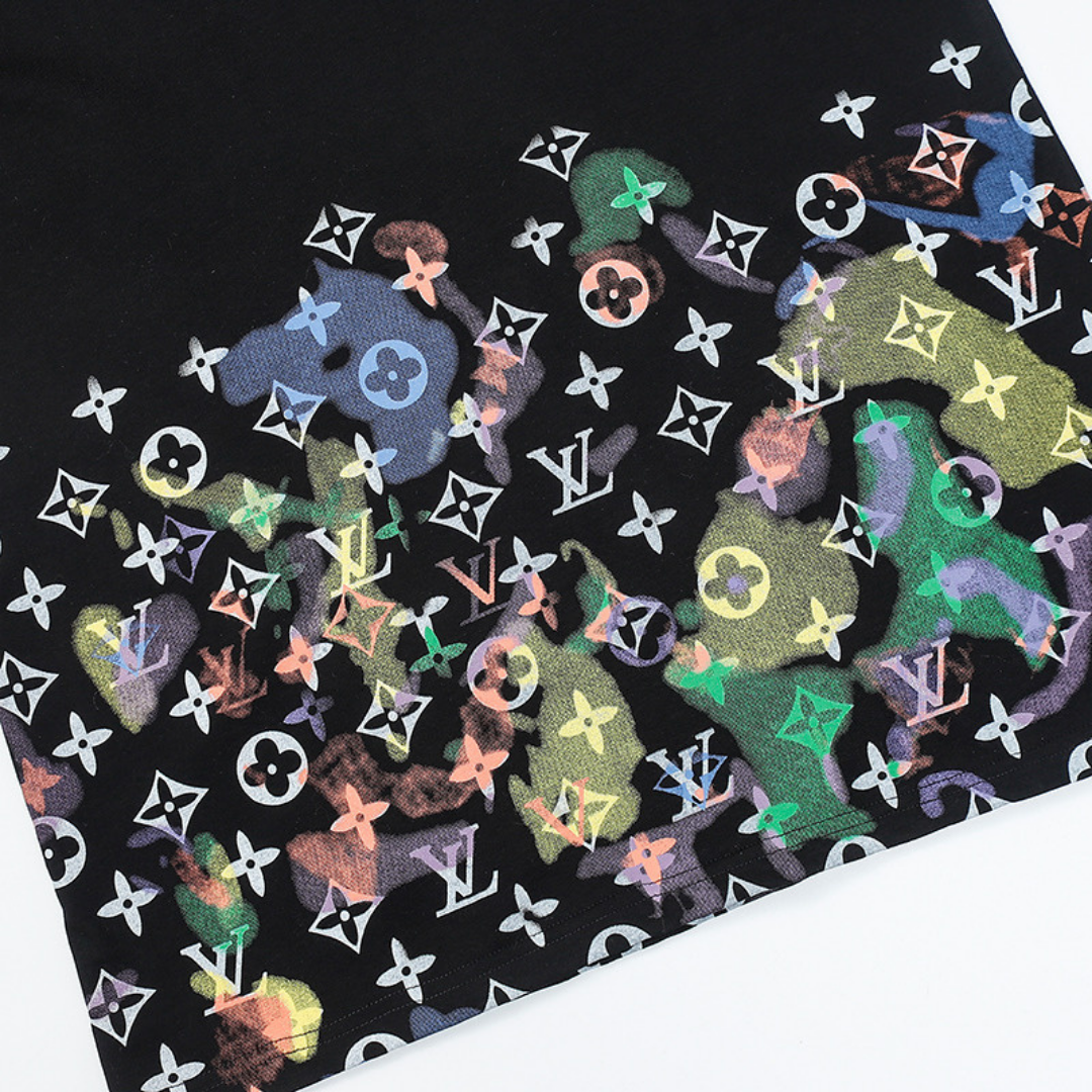 Louis Vuitton Monogram T-shirt - Negro Monograma Marron