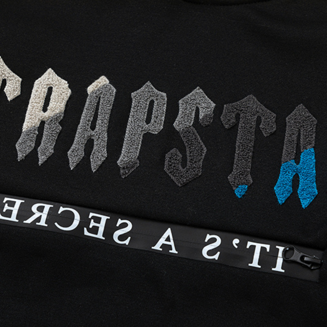 Decoded 2.0 Hooded Black Blue Tracksuit · Trapstar · Nova Neta
