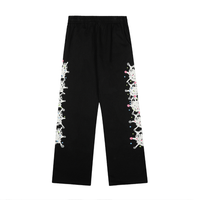 Conjunto Sp5der Negro Blanco Camo