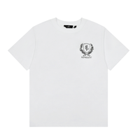 Camiseta Represent Negro Blanco