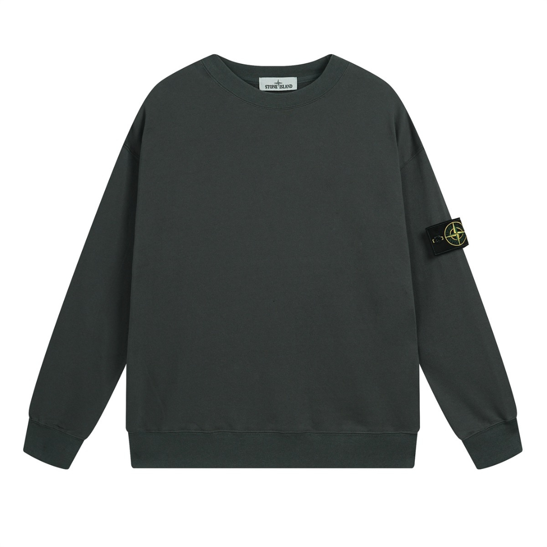 Buzo Stone Island Gris Camo Gris