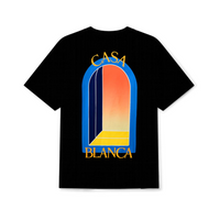 New Casablanca T Shirt Men Women Fashion Casual T Shirt Top Tees - Blanco