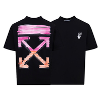 Off-White Off-W Monogram T-shirt - Blanco Monograma Rojo