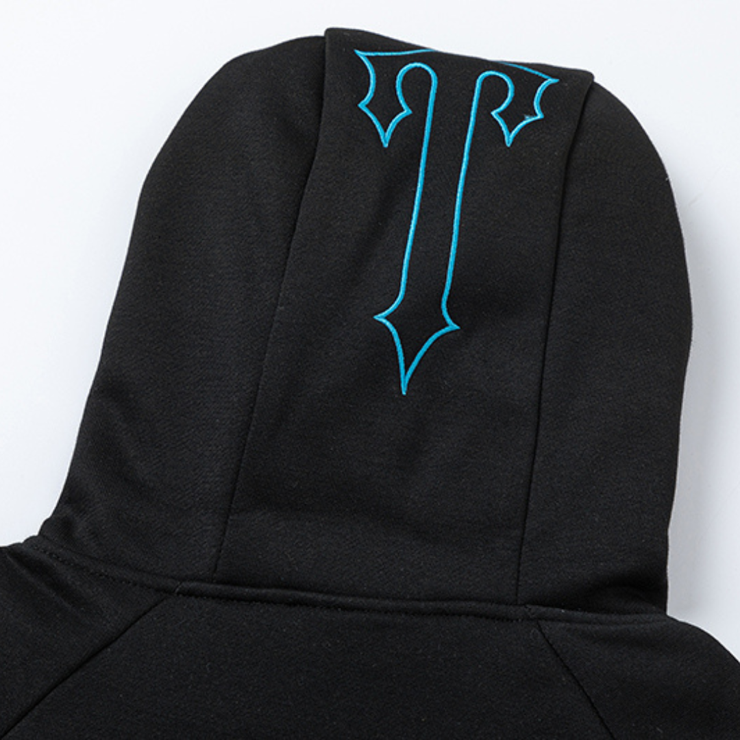 Conjunto Trapstar Negro Azul