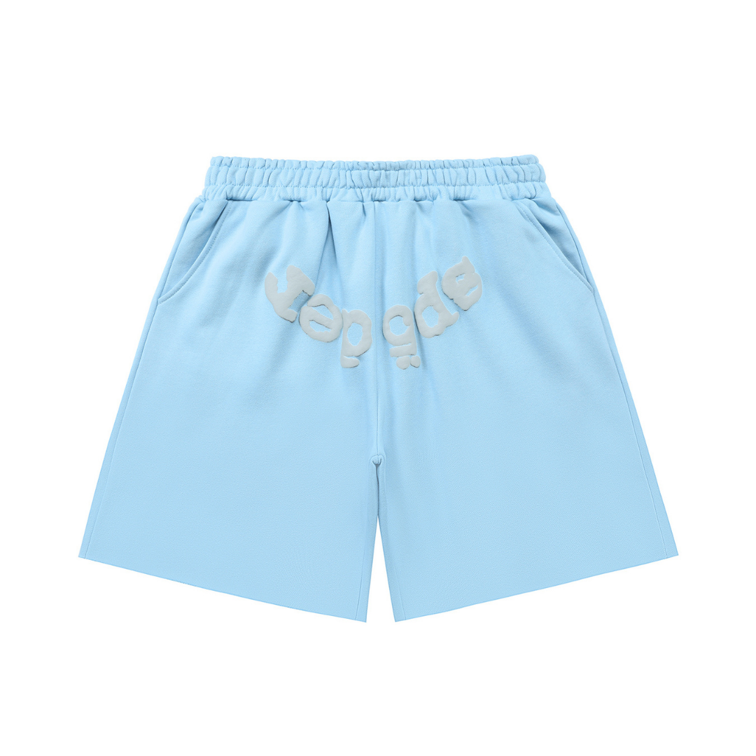 Pantalon Sp5der Azul Blanco Rosa