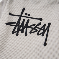 Buzo Stussy Beige Corduroy Blanco Logo Negro