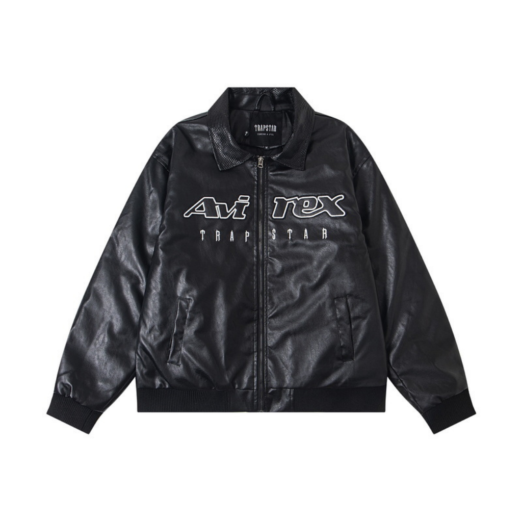Decoded Bomber Leather Jacket · Trapstar · Nova Neta