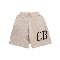 CB Monogram Shorts Monograma Beige