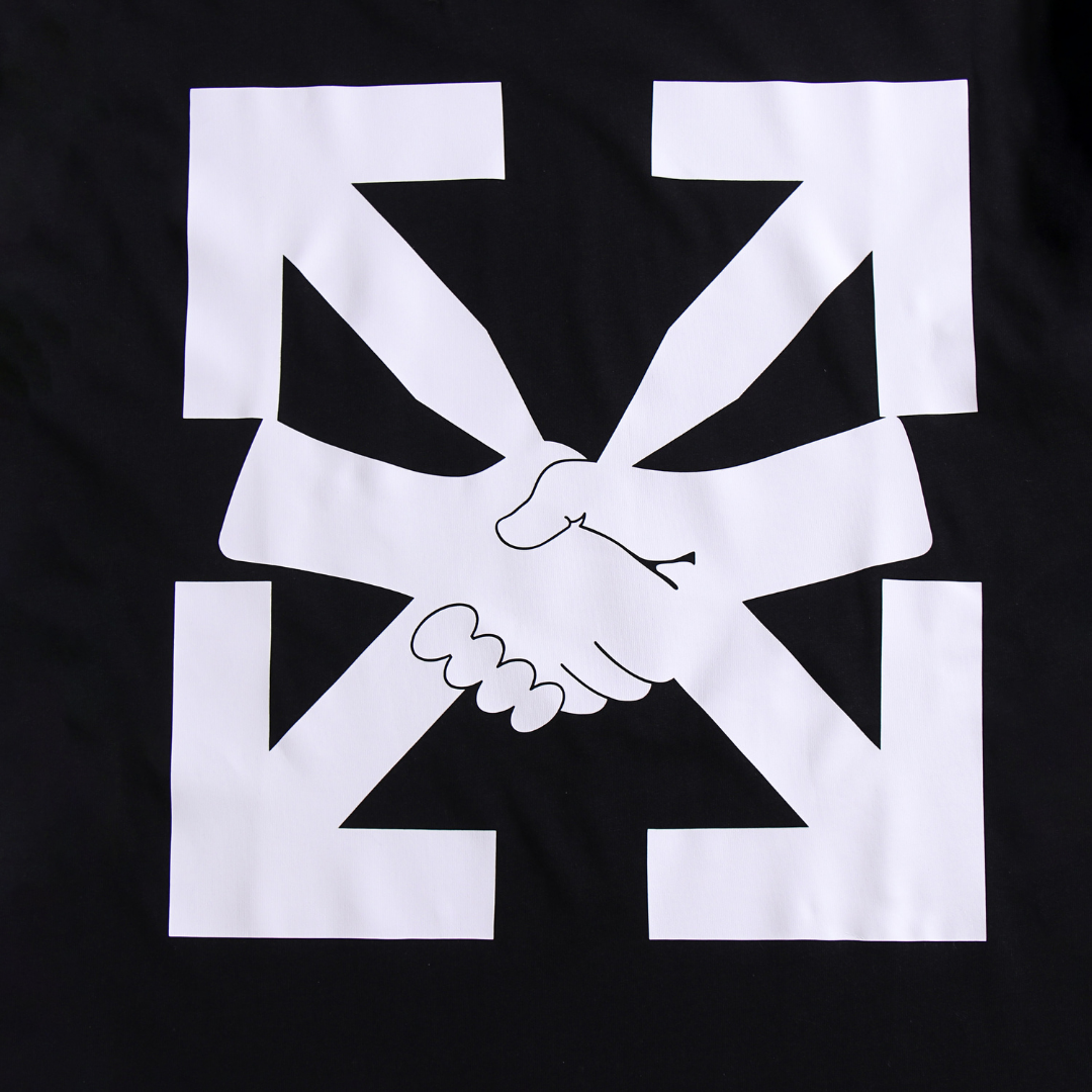 Off-White Off-W Monogram T-shirt - Negro Café Blanco Camo