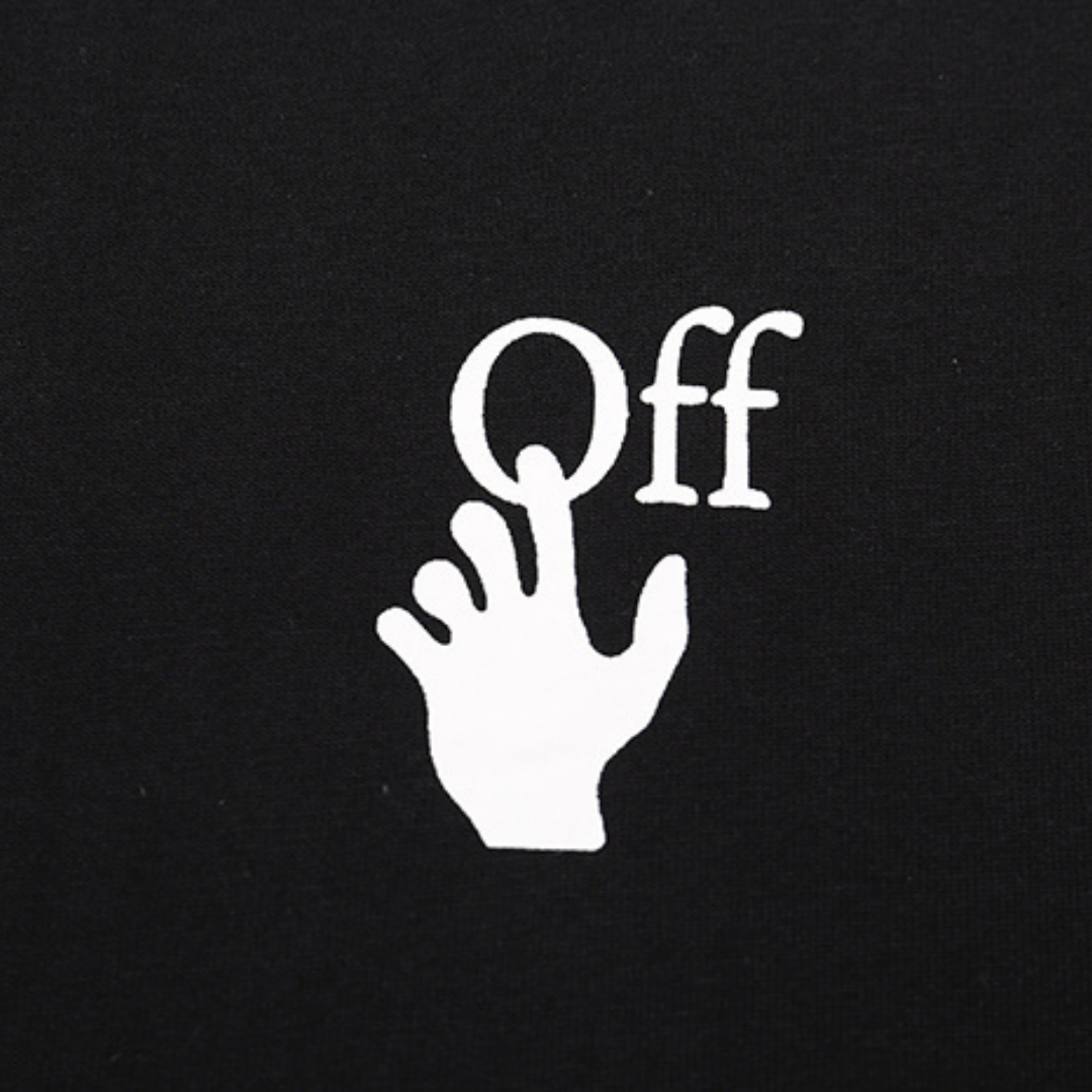 Off-White Off-W Monogram T-shirt - Negro Camo Rosa 2