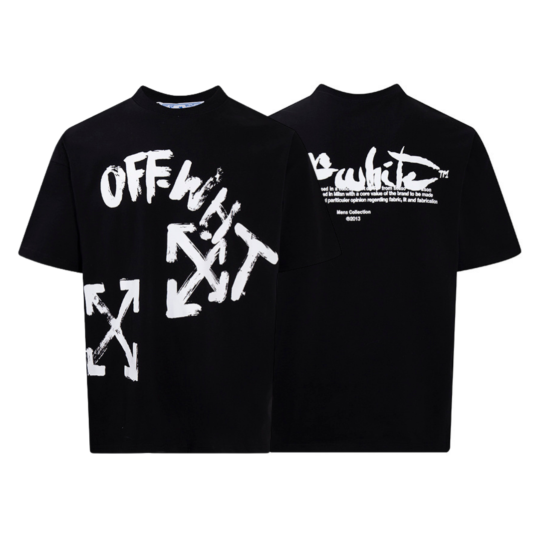 Off-White Off-W Monogram T-shirt - Gris