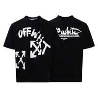 Off-White Off-W Monogram T-shirt - Gris