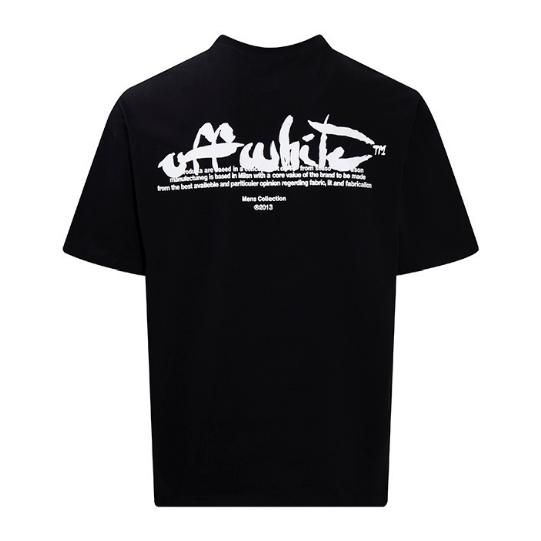 Off-White Off-W Monogram T-shirt - Negro Off Blanco Arco