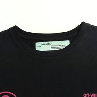 Off-White Off-W Monogram T-shirt - Blanco Cubo Blanco Rojo