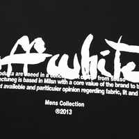 Off-White Off-W Monogram T-shirt - Negro Off Blanco Arco