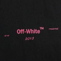 Off-White Off-W Monogram T-shirt - Blanco Cubo Blanco Rojo