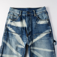 Amr Blue Distressed Jeans Azul 2