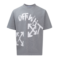 Off-White Off-W Monogram T-shirt - Gris