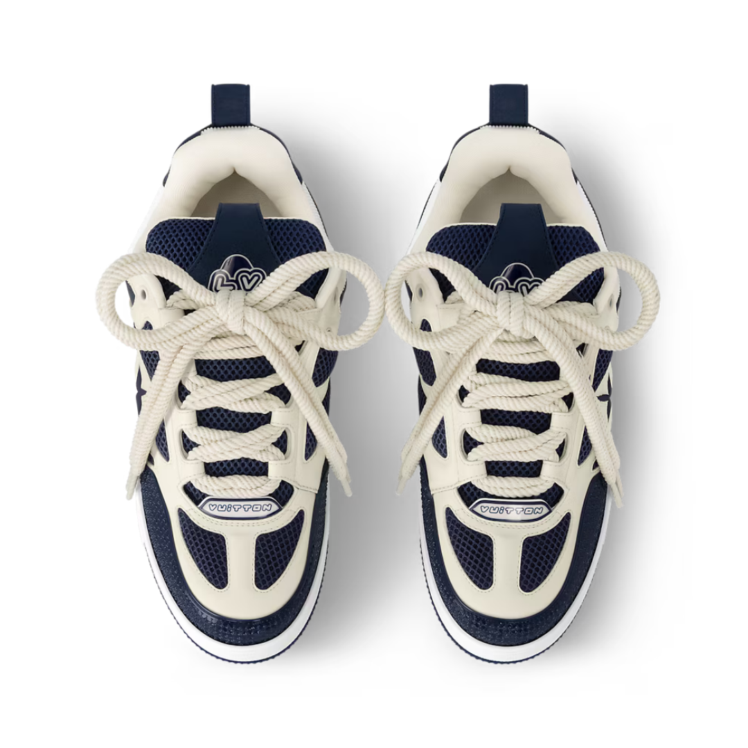 Skate Monogram Trainer Negro Blanco Camo