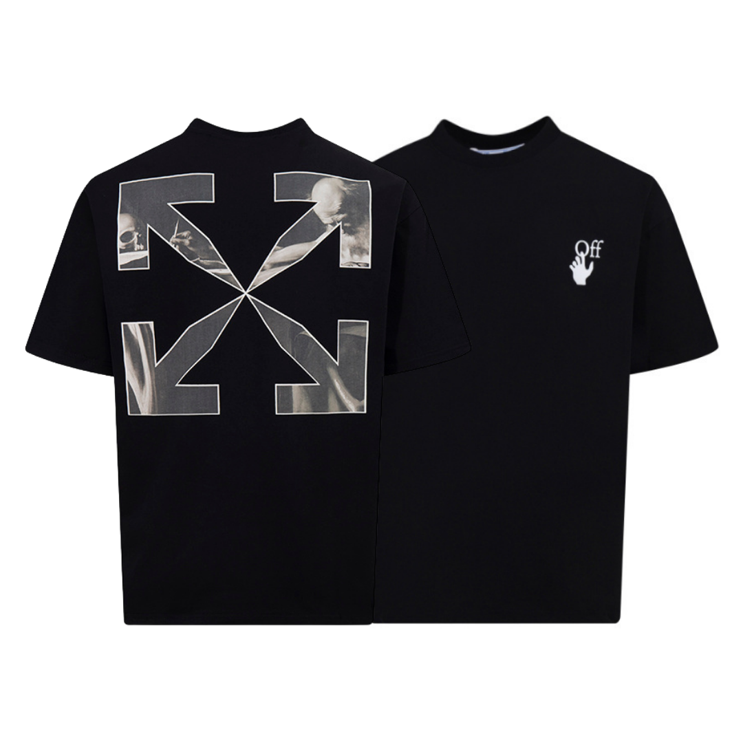 Off-White Off-W Monogram T-shirt - Negro Azul Blanco Off