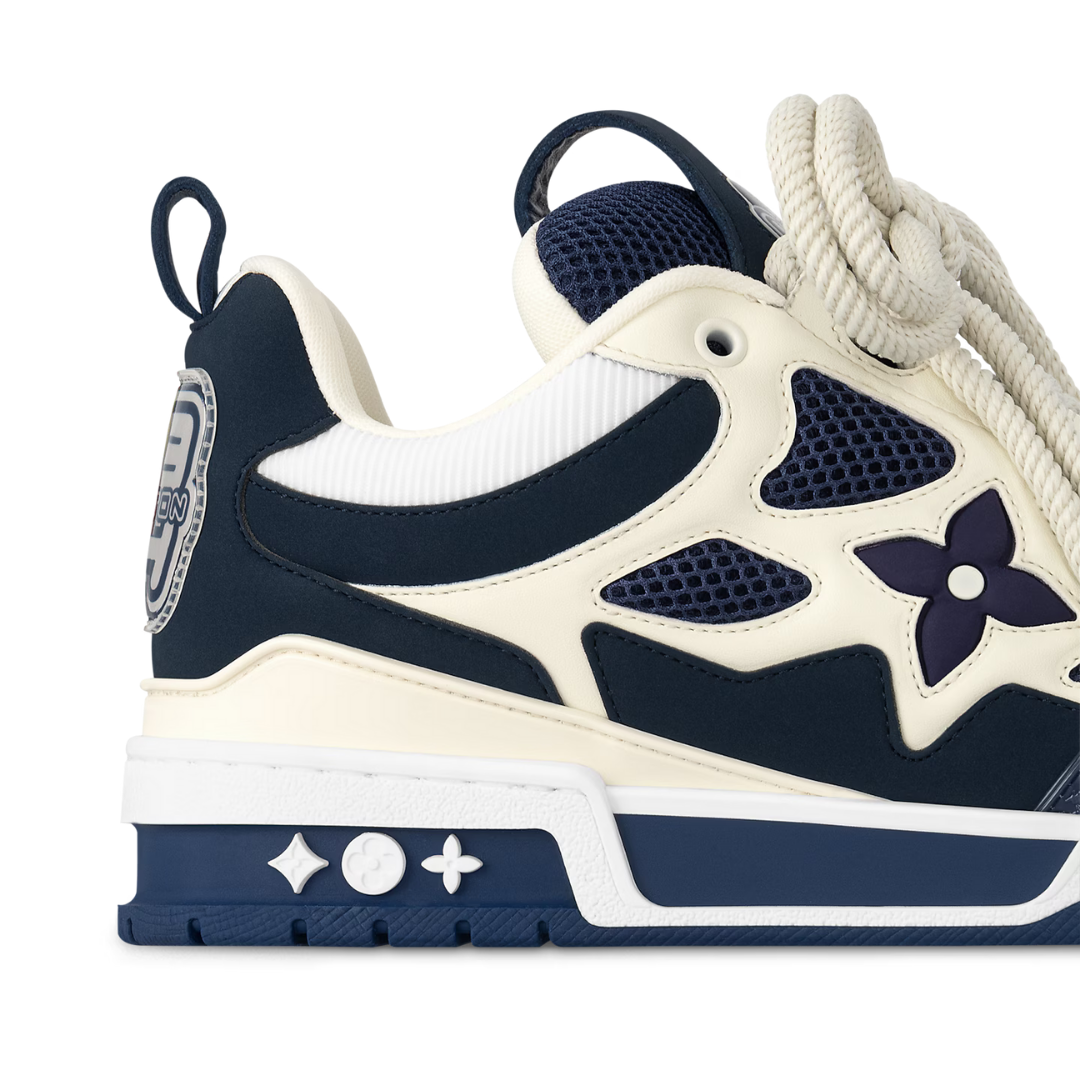 Skate Monogram Trainer Negro Blanco Camo