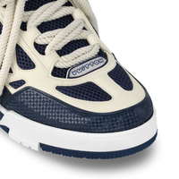 Skate Monogram Trainer Negro Blanco Camo