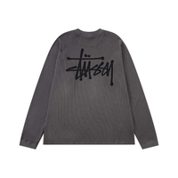 Buzo Stussy Gris Camo Negro