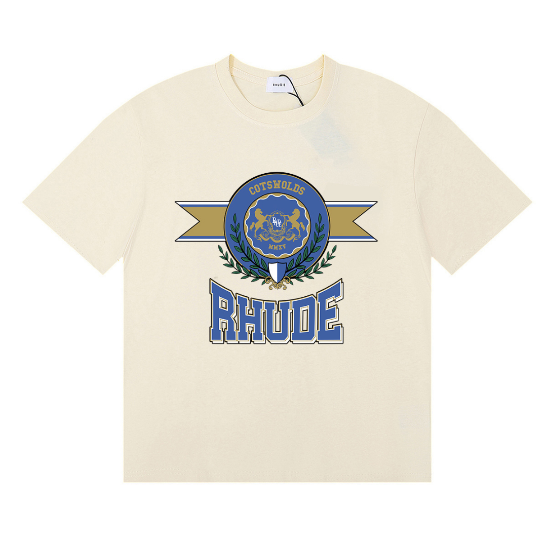 Camiseta Rh*de Blanco Cotswold Azul Oro