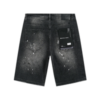 Purple Shorts Estrellas Rojo Blanco
