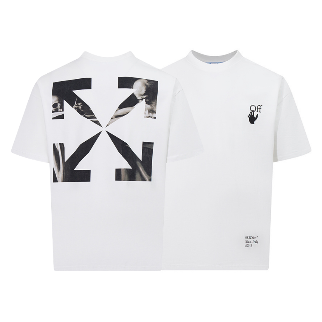 Off-White Off-W Monogram T-shirt - Blanco Blanco 7